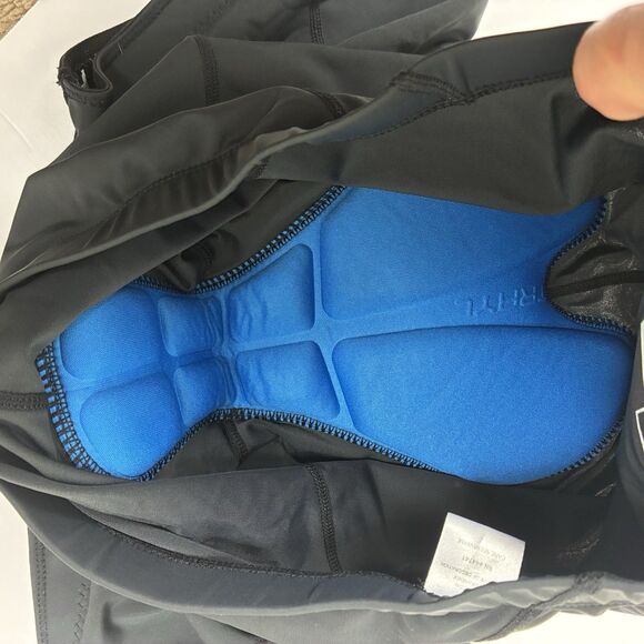 Trayl Cycling Shorts Women’s Small Black Padded Polyester Spandex Blend Leg Grip - Picture 5 of 8